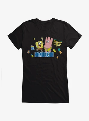 SpongeBob SquarePants Hanukkah Girls T-Shirt