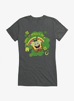 SpongeBob SquarePants Happy St. Patrick's Day Girls T-Shirt