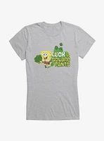 SpongeBob SquarePants Luck Of The Square Pants Girls T-Shirt