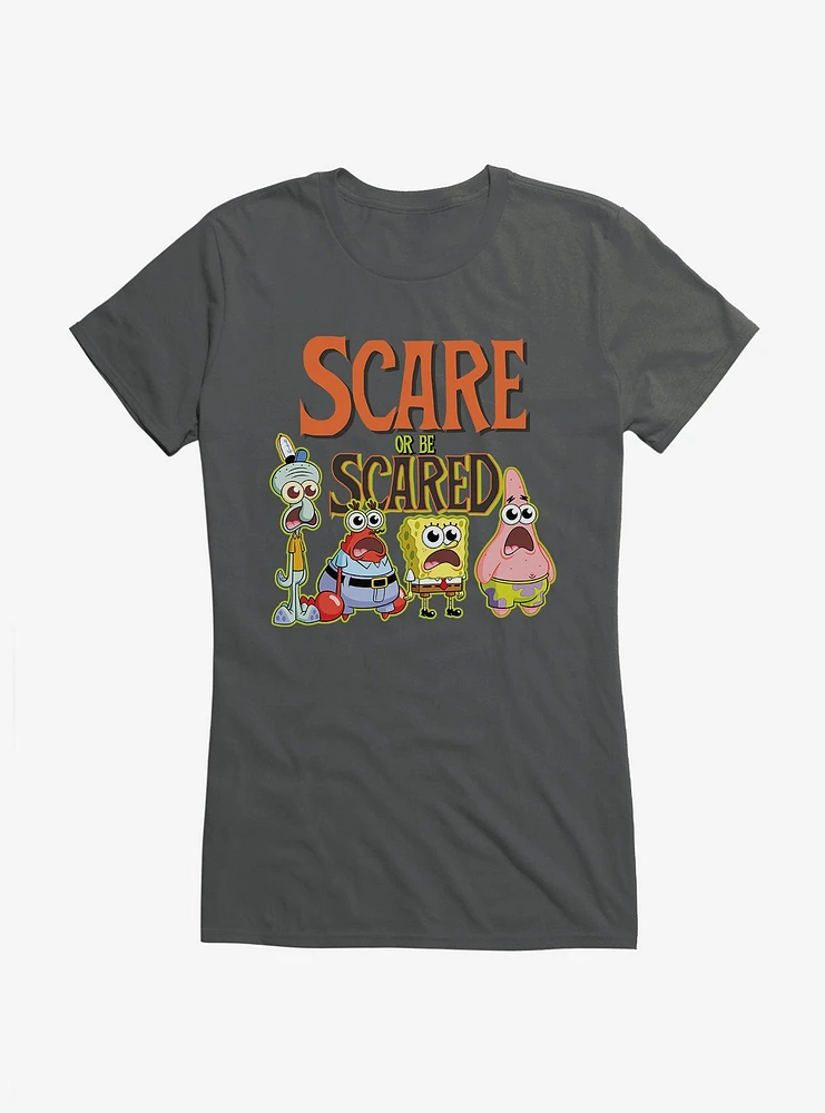 SpongeBob SquarePants Scare Or Be Scared Girls T-Shirt