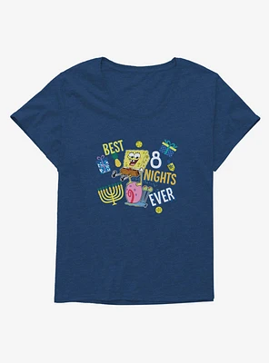 SpongeBob SquarePants Best 8 Nights Ever Girls T-Shirt Plus