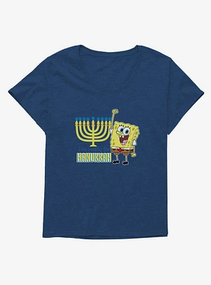 SpongeBob SquarePants I'm Ready For Hanukkah Girls T-Shirt Plus
