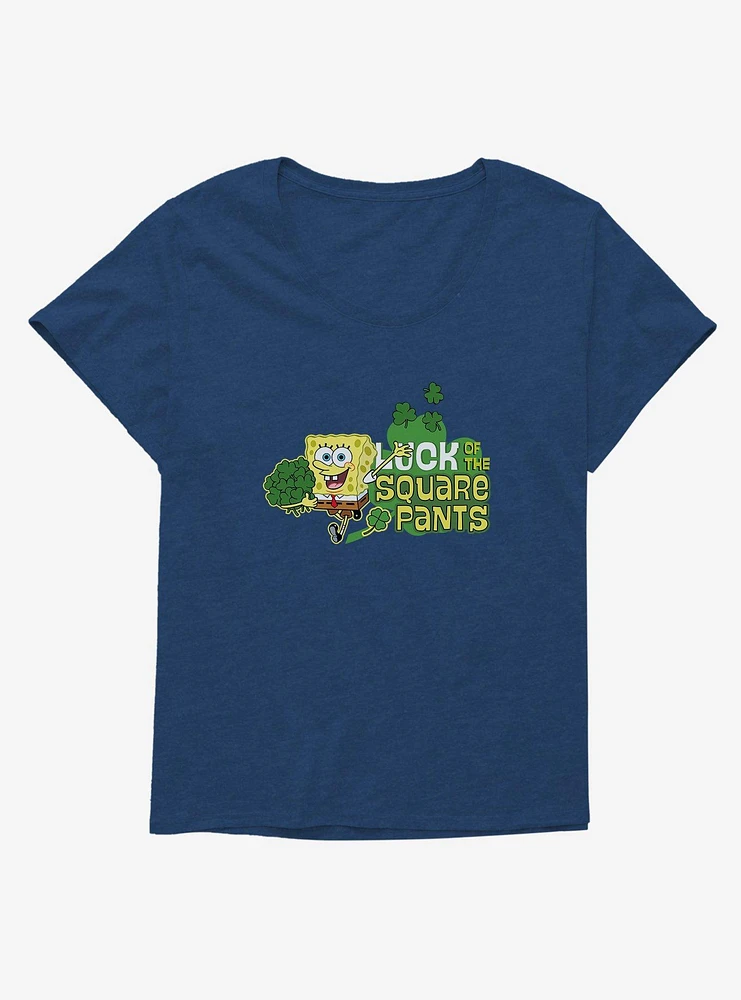 SpongeBob SquarePants Luck Of The Square Pants Girls T-Shirt Plus