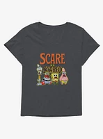 SpongeBob SquarePants Scare Or Be Scared Girls T-Shirt Plus