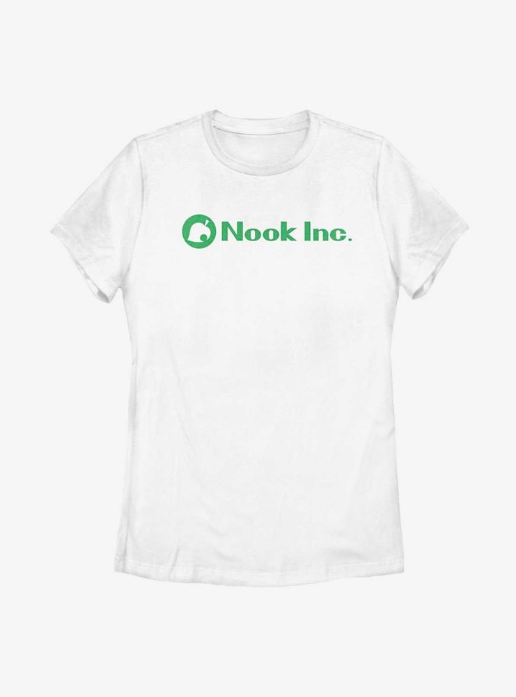 Boxlunch Nintendo Animal Crossing Nook Inc. Label Womens T-Shirt