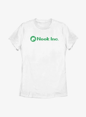 Nintendo Animal Crossing Nook Inc. Label Womens T-Shirt