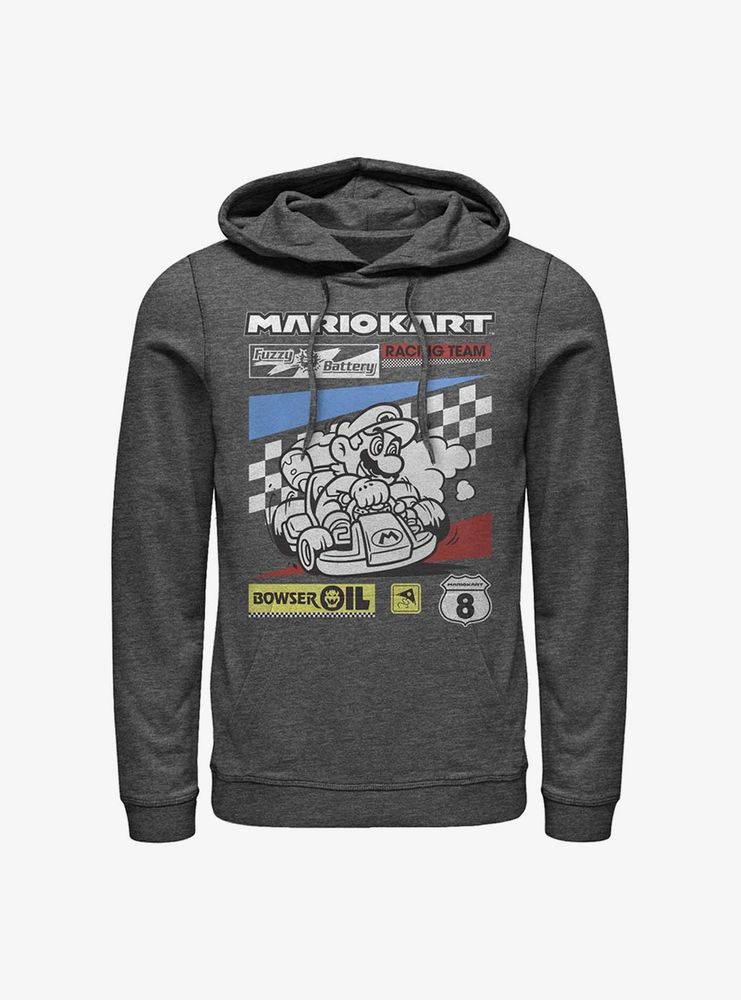 Nintendo Mario Kart Racing Team Hoodie