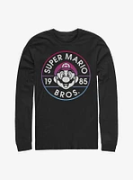 Nintendo Super Mario Bros 1985 Flashback Long Sleeve T-Shirt