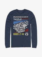 Nintendo Mario Kart Racing Team Long Sleeve T-Shirt
