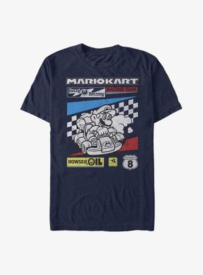Nintendo Mario Kart Racing Team T-Shirt