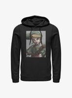 Nintendo The Legend Of Zelda Link Portrait Hoodie