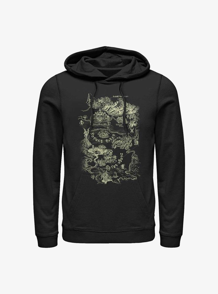 Nintendo The Legend Of Zelda Hyrule Map Hoodie