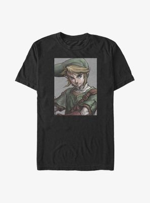 Nintendo The Legend Of Zelda Link Portrait T-Shirt