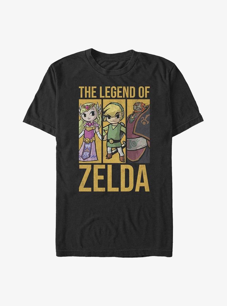 Nintendo The Legend Of Zelda Trio T-Shirt