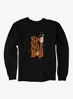SpongeBob SquarePants Halloween Spooky Font Sweatshirt