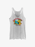 Disney Lilo & Stitch Earth Escapee Girls Raw Edge Tank