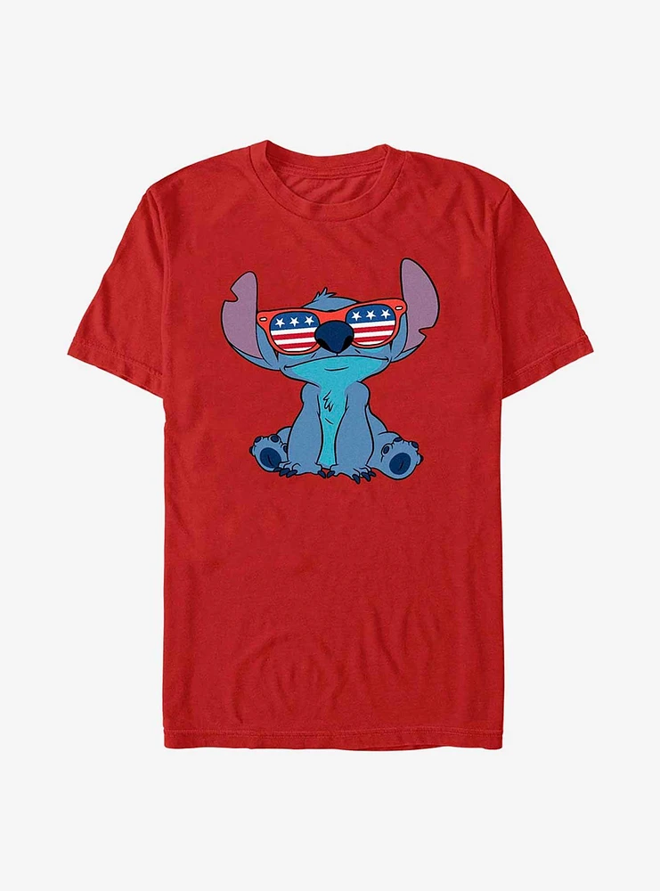 Disney Lilo & Stitch American Sunglasses T-Shirt