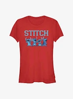 Disney Lilo & Stitch Multiple Moods Girls T-Shirt