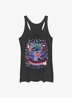 Disney Lilo & Stitch Very Persuasive Girls Raw Edge Tank