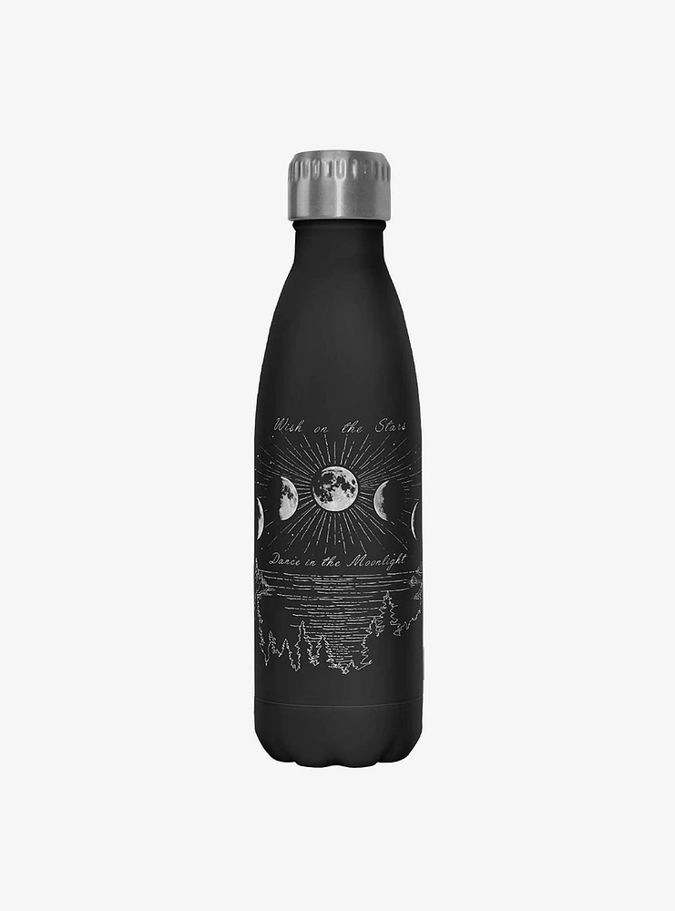 Moon Light Vibes Stainless Steel Water Bottle