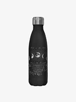 Moon Light Vibes Stainless Steel Water Bottle