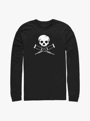 Jackass Skull Logo Long Sleeve T-Shirt