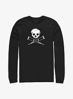 Jackass Skull Logo Long Sleeve T-Shirt