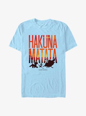 Disney The Lion King Sunset Hakuna Matata T-Shirt