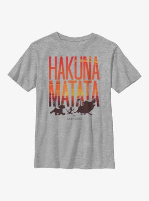 Disney The Lion King Sunset Hakuna Matata Youth T-Shirt