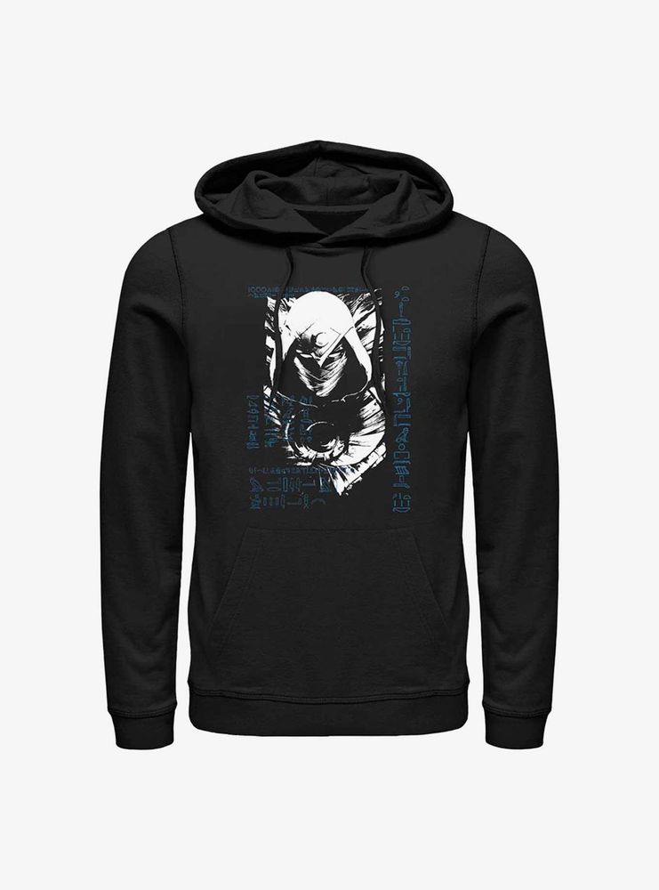 Marvel Moon Knight Grunge Hoodie