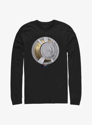 Marvel Moon Knight Gold Icon Long Sleeve T-Shirt