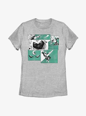 Marvel Moon Knight Panels Womens T-Shirt