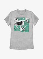 Marvel Moon Knight Panels Womens T-Shirt