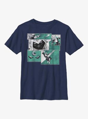 Marvel Moon Knight Panels Youth T-Shirt