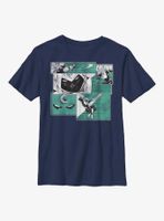 Marvel Moon Knight Panels Youth T-Shirt