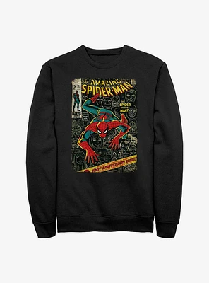 Marvel Spider-Man Comic Cover Sweatshirt