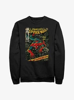 Marvel Spider-Man Comic Cover Sweatshirt