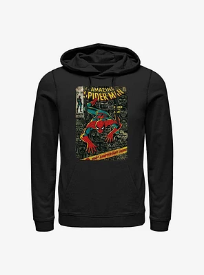 Marvel Spider-Man Comic Cover Hoodie