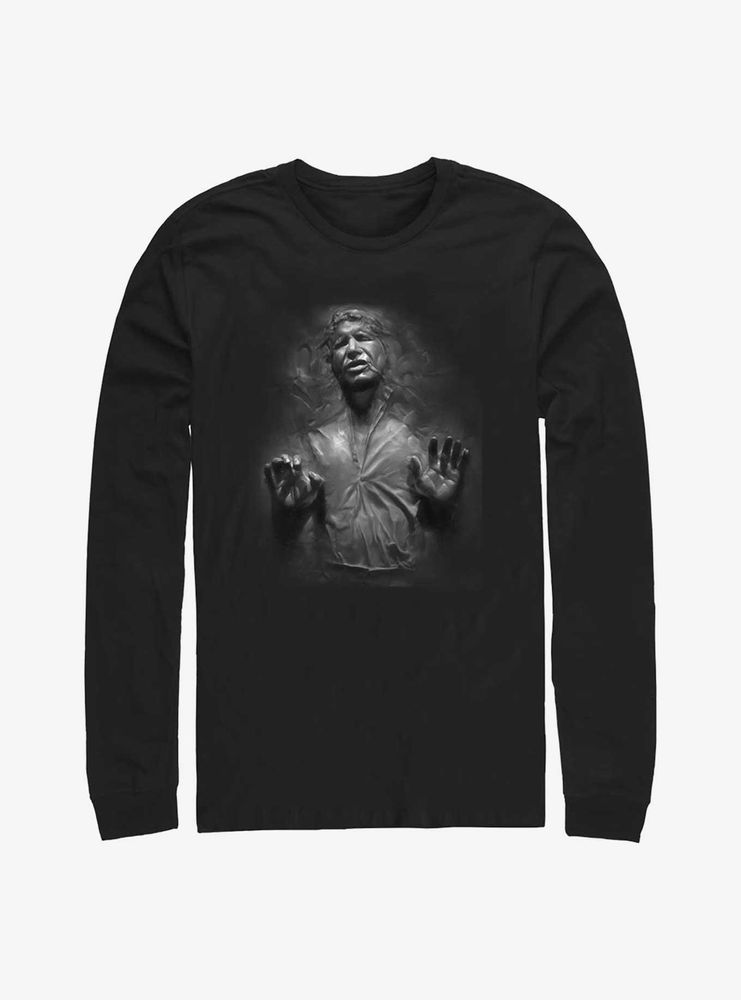 Star Wars Han Solo Carbonite Long Sleeve T-Shirt