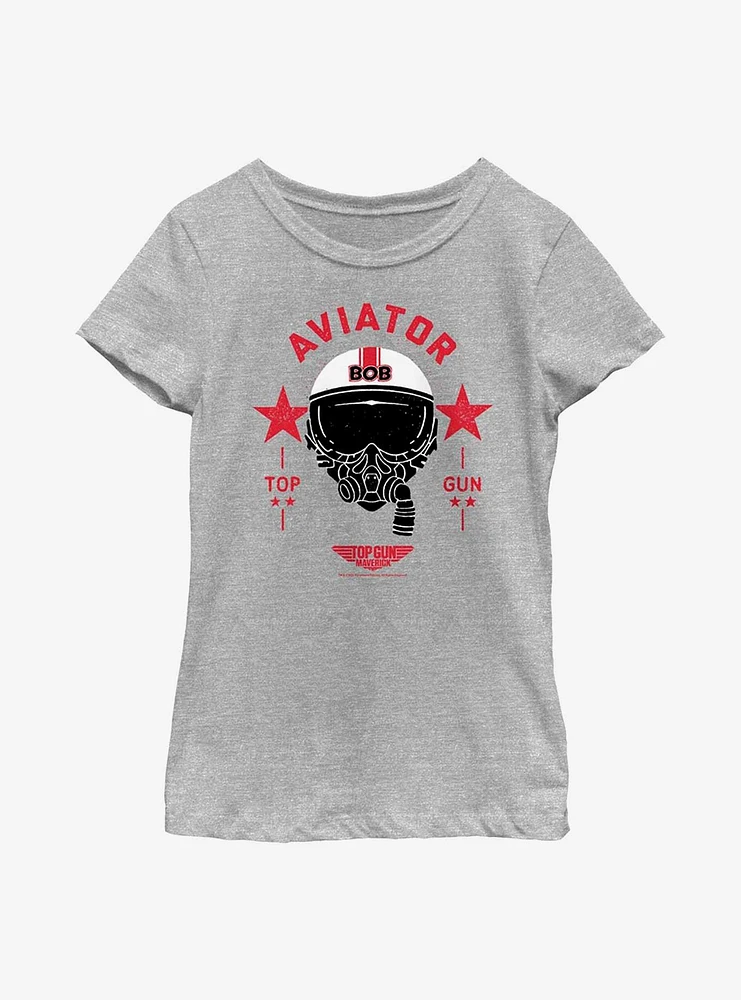 Top Gun: Maverick Bob Aviator Youth Girls T-Shirt