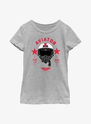 Top Gun: Maverick Bob Aviator Youth Girls T-Shirt