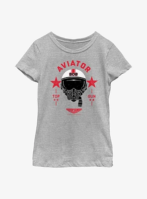 Top Gun: Maverick Bob Aviator Youth Girls T-Shirt