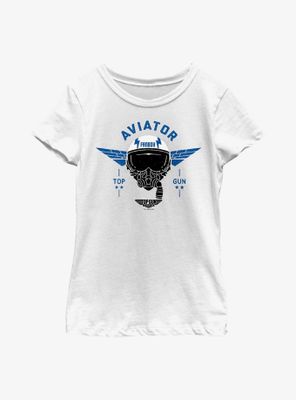 Top Gun: Maverick Fanboy Aviator Youth Girls T-Shirt
