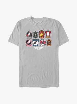 Top Gun: Maverick Badge Layout T-Shirt