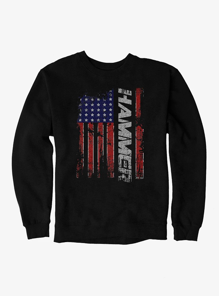 Major League Wrestling Hammer Flag Sweatshirt