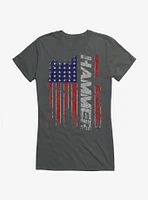 Major League Wrestling Hammer Flag Girls T-Shirt