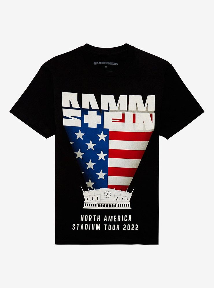 Rammstein American Flag Grunge Gift TShirt - Yumtshirt