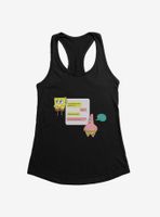 SpongeBob SquarePants Can't See My Forehead Womens Tank Top