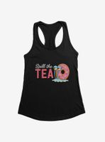 SpongeBob SquarePants Spill The Tea Gary Womens Tank Top