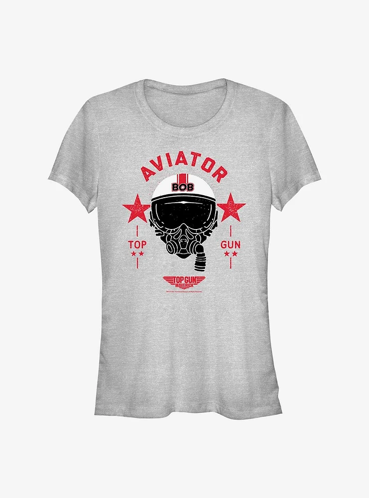 Top Gun Maverick Bob Aviator Girls T-Shirt